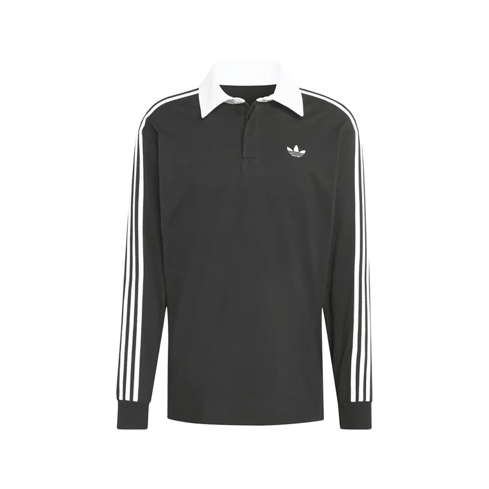 3-Stripes Rugby Polo with Long Sleeves sold by Shoebacca