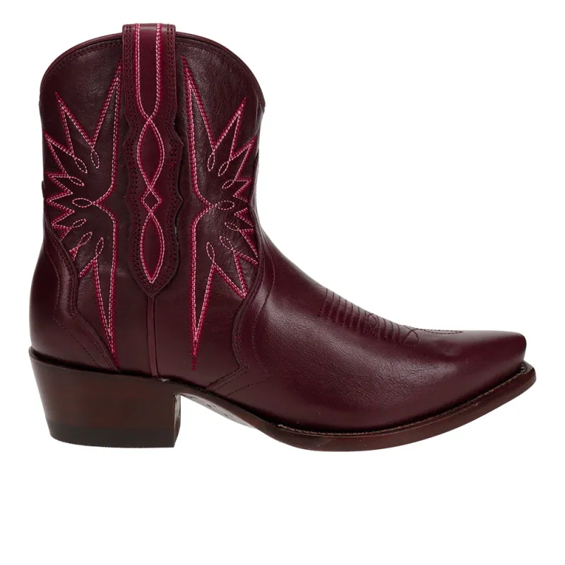 The Lynn Snip Toe Cowboy Booties made by Tecovas