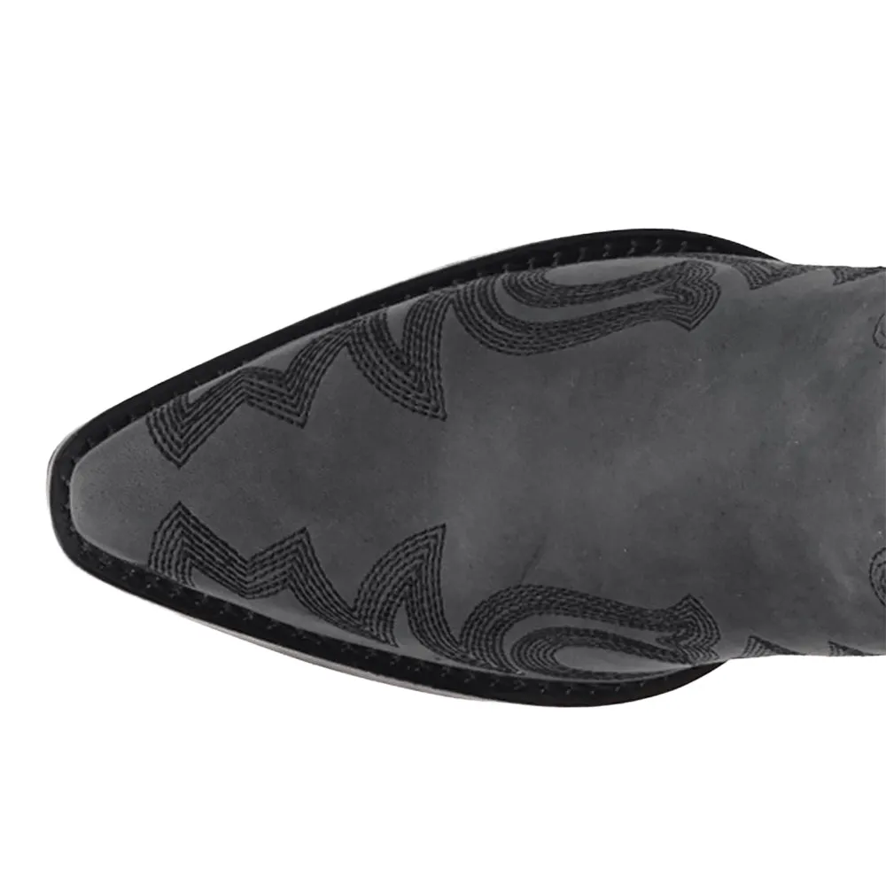 Walk West Leather Snip Toe Pull On Boots sold by Shoebacca product image thumbnail 4