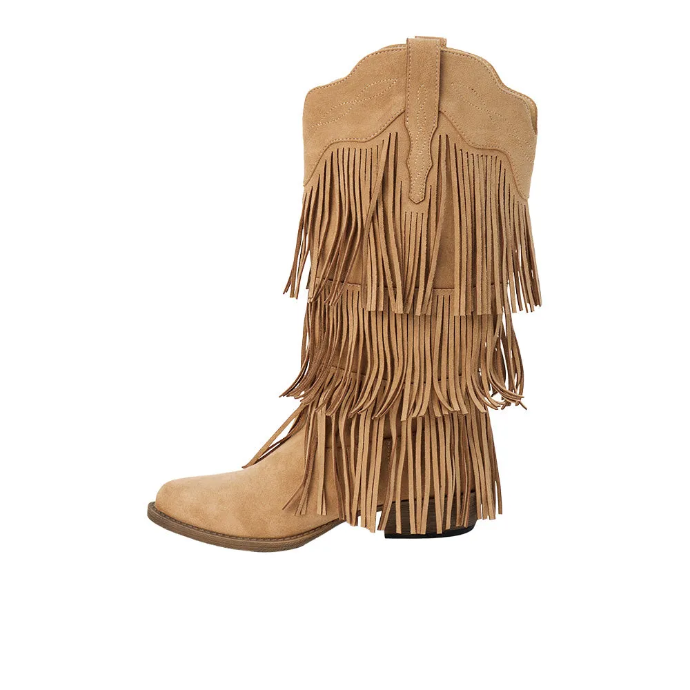 Saloon Fringe Boot sold by Shoebacca product image thumbnail 3