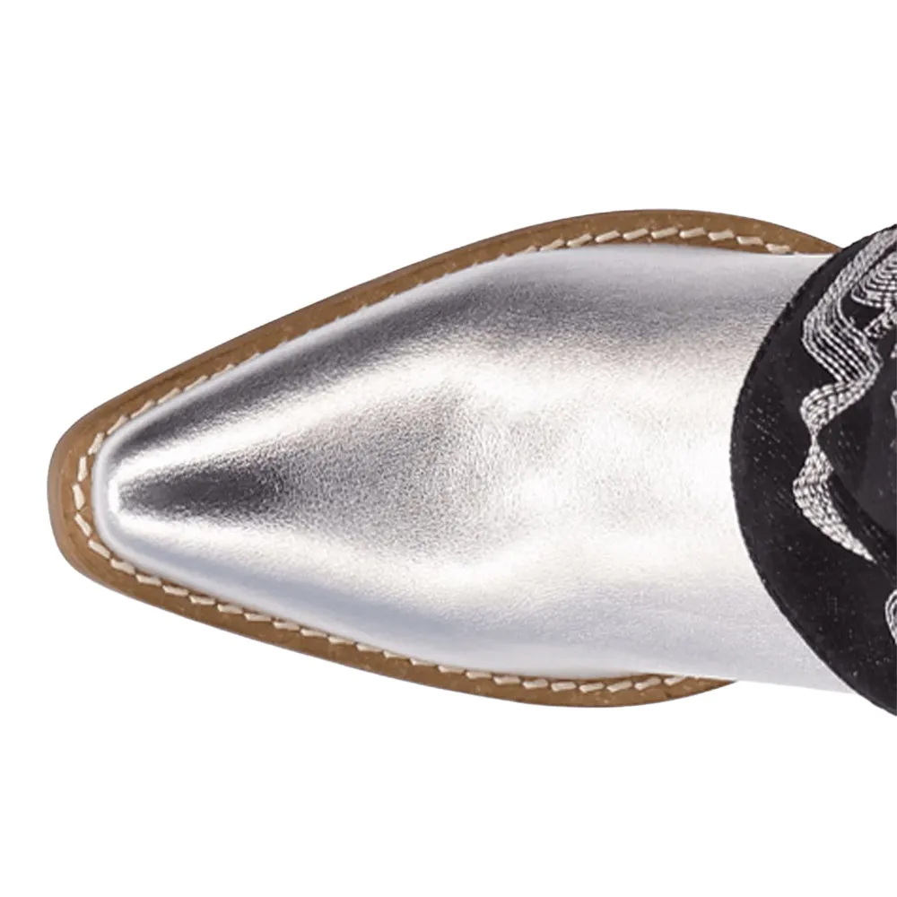 Southern Sass Leather Snip Toe Pull On Boots sold by Shoebacca product image thumbnail 4