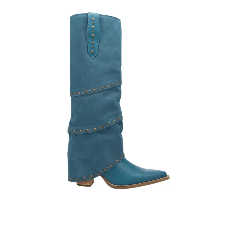 Texani Leather Snip Toe Pull On Boots made by dingo