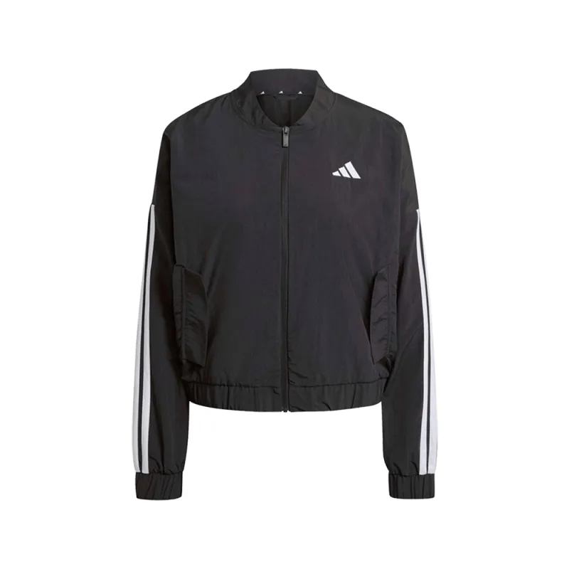 Essentials 3-Stripes Lifestyle Woven Bomber Jacket made by Adidas
