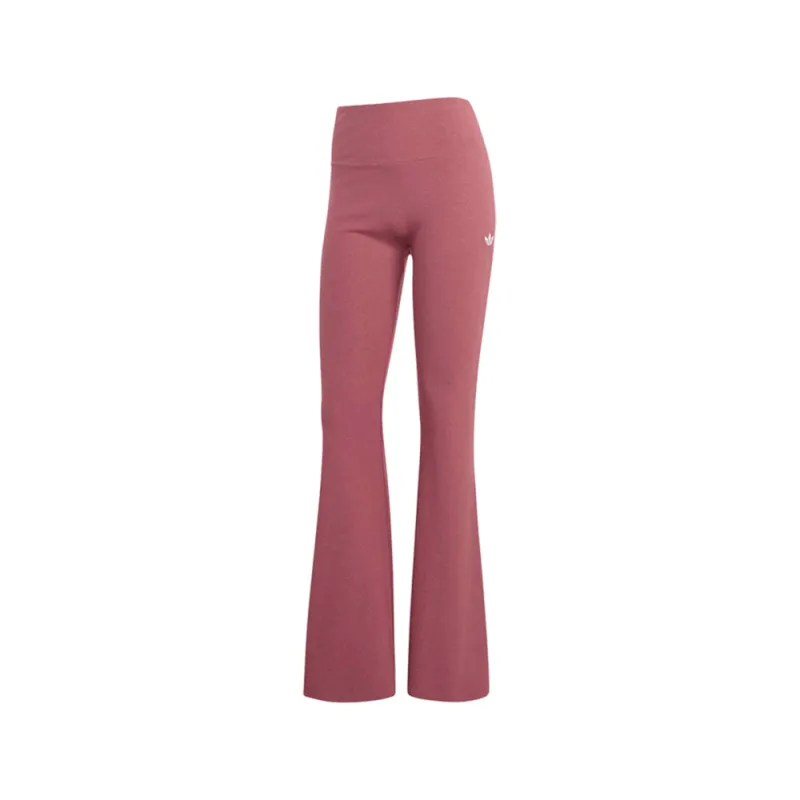 Essentials Rib Flared Leggings made by Adidas