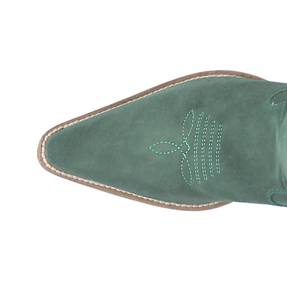 Thunder Road Embroidered Snip Toe Pull On Boots sold by Shoebacca product image thumbnail 4