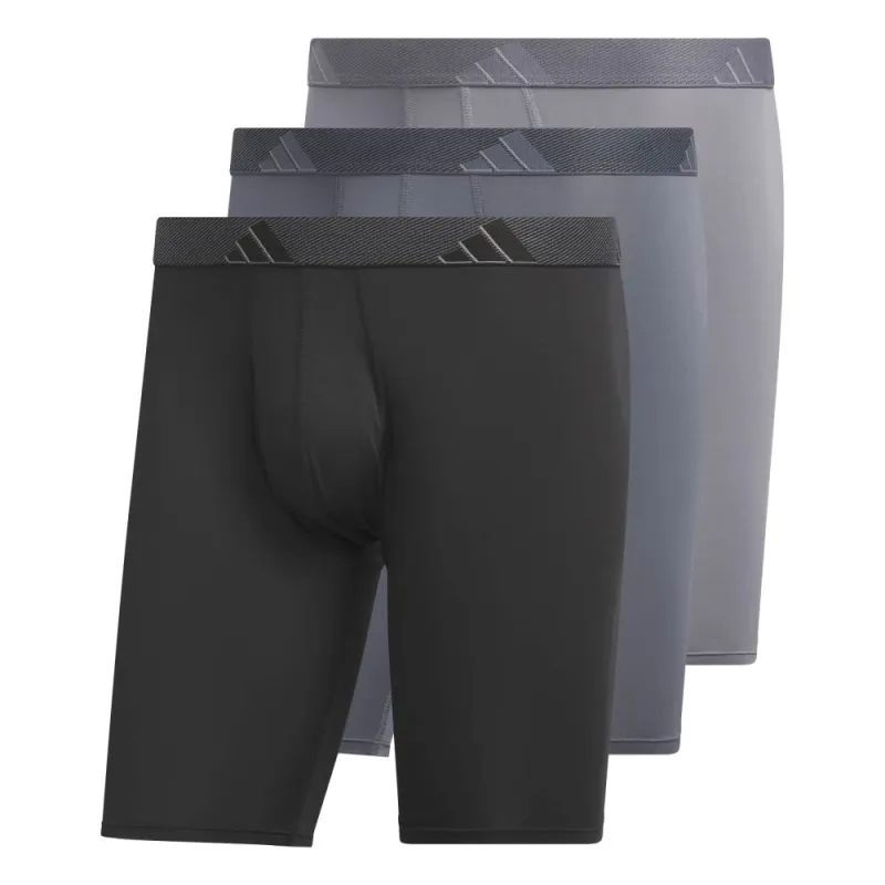 Microfiber Long Boxer Briefs 3-Pack made by Adidas