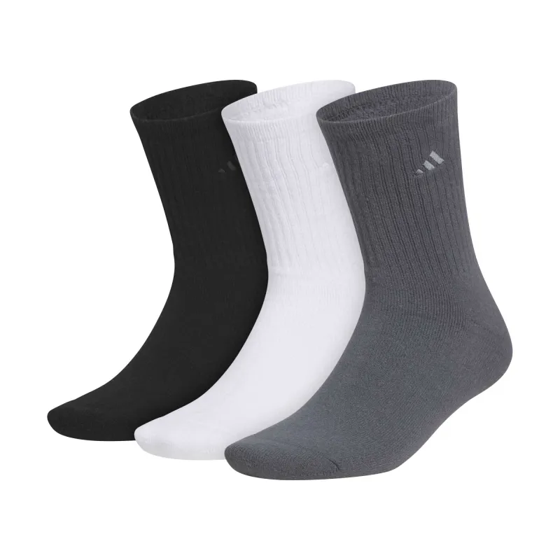 Cushioned Comfort 3-Pack Crew Socks made by Adidas
