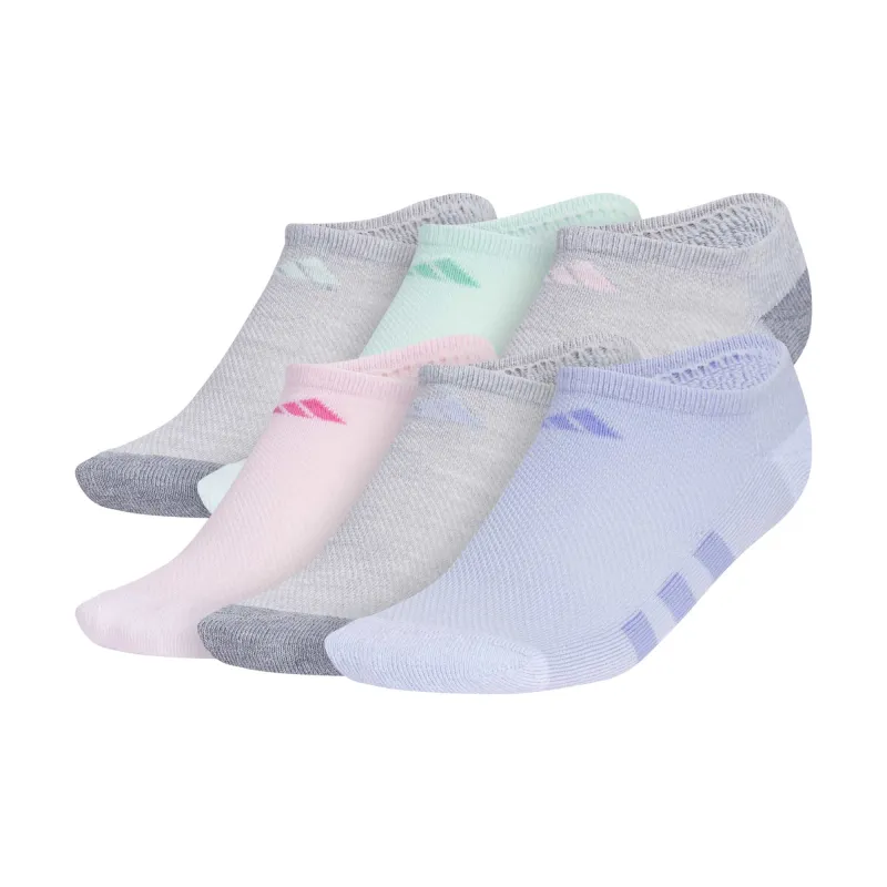 Athletic Cushioned 6-Pack No Show made by Adidas