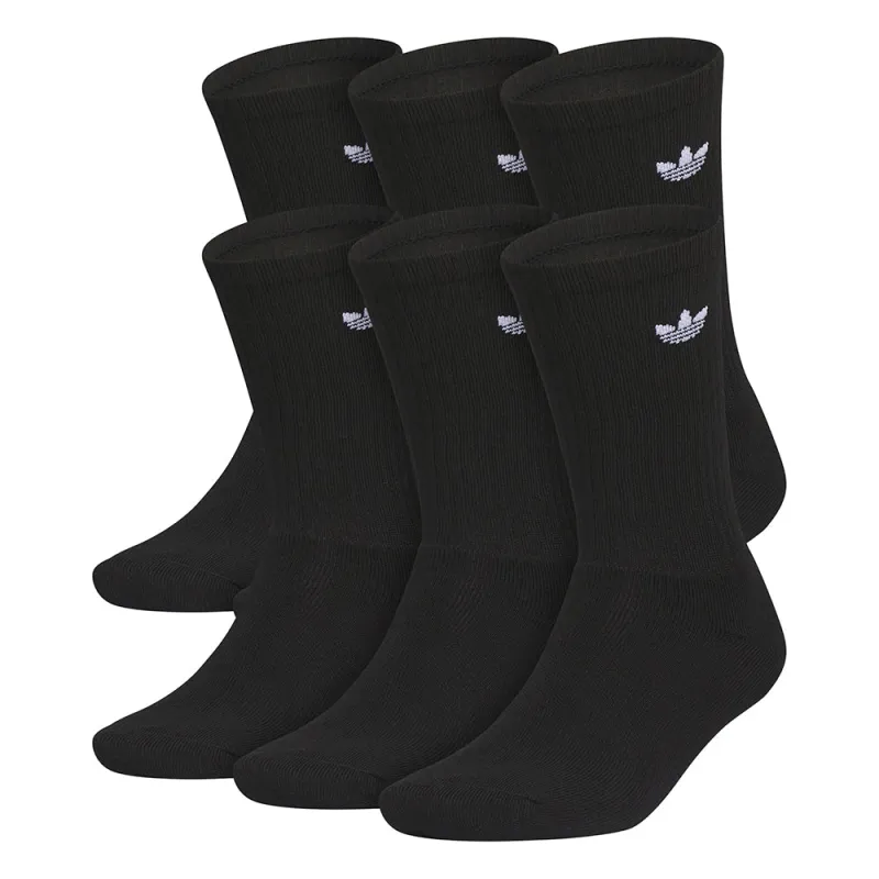 U Ori Trefoil 2.0 6-PACK Crew Socks made by Adidas