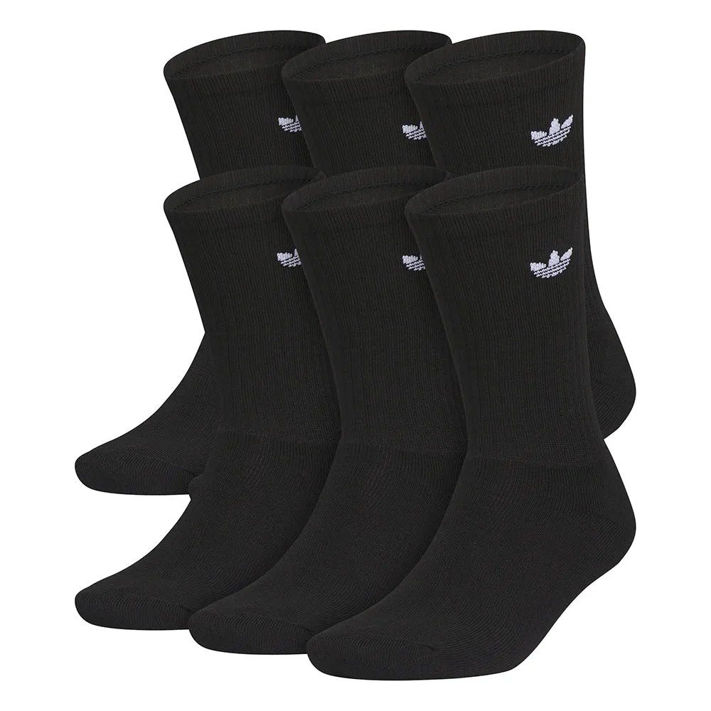 U Ori Trefoil 2.0 6-PACK Crew Socks sold by Shoebacca