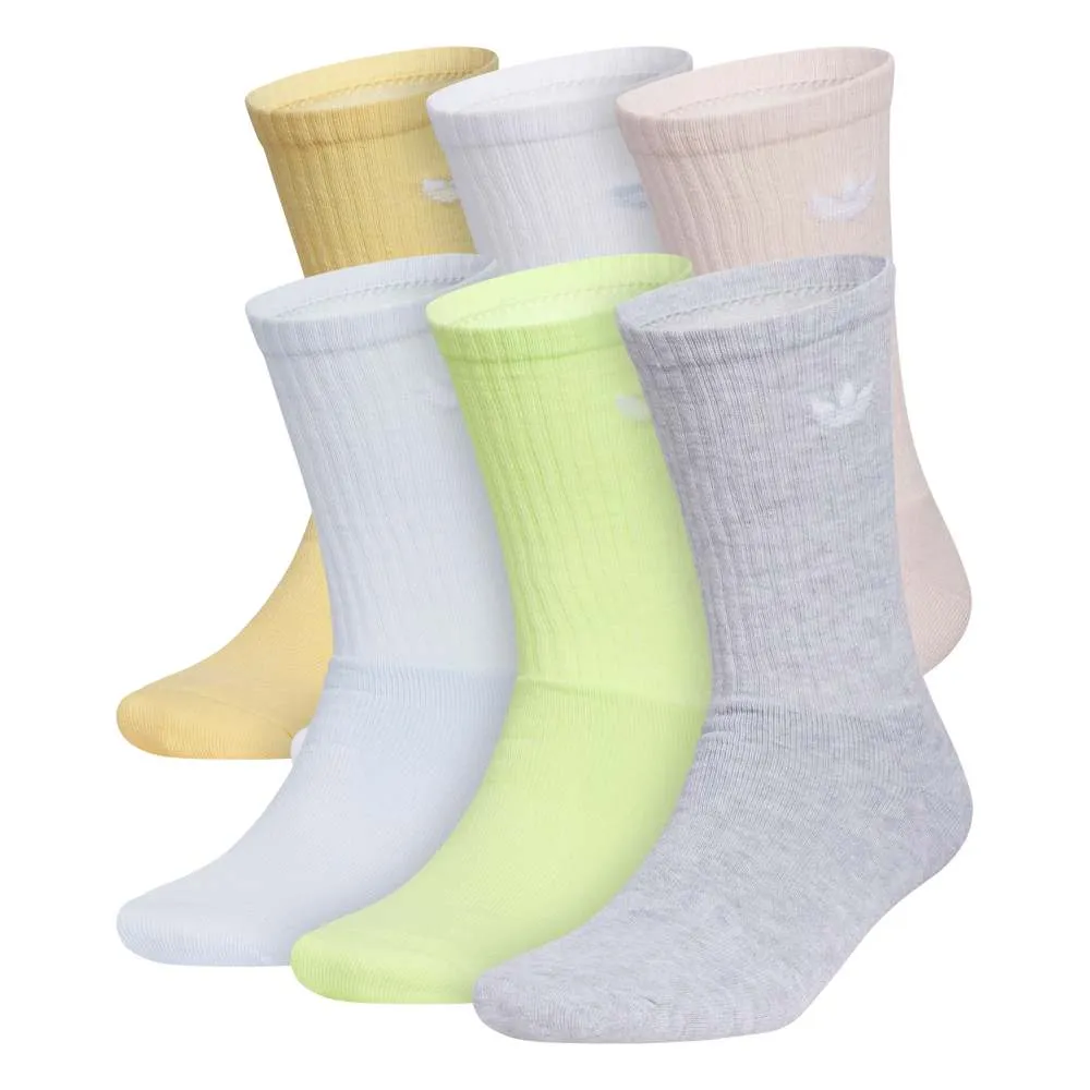 U Ori Trefoil 2.0 6-PACK Crew Socks sold by Shoebacca