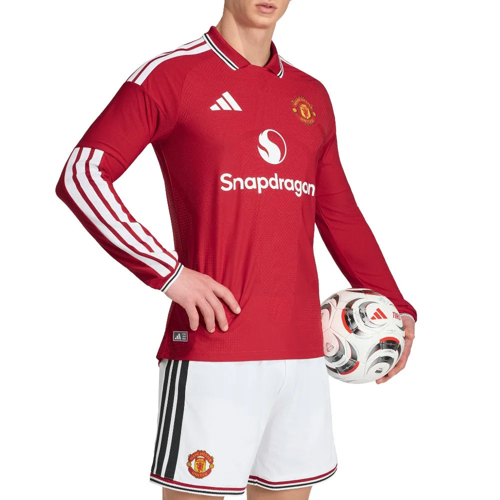 Manchester United 26/27 Home Authentic Jersey Long Sleeve sold by Shoebacca product image thumbnail 3
