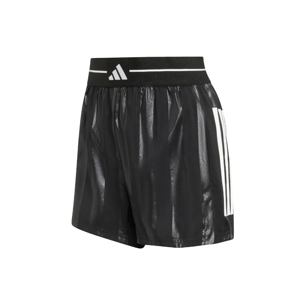 Hyperglam 3-Stripes Emboss Woven Shorts sold by Shoebacca