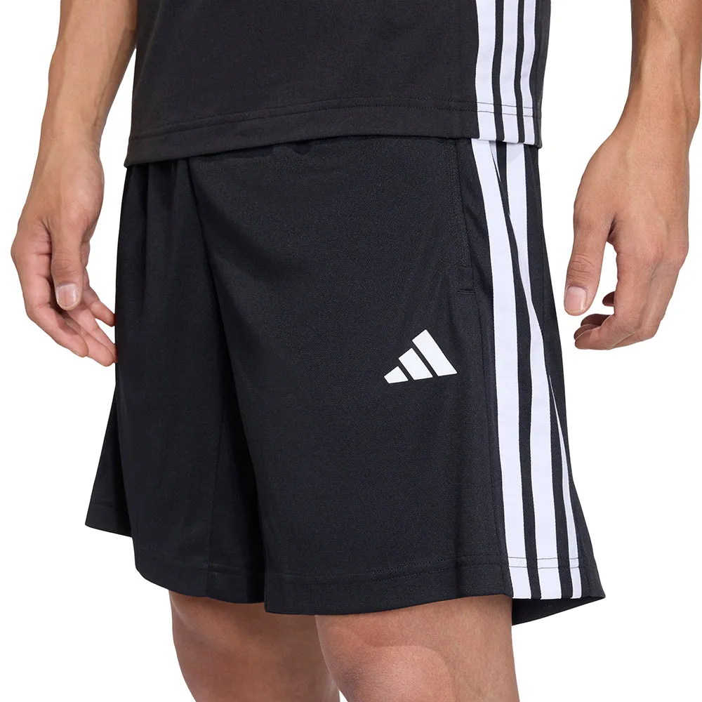 Workout Essentials Base 3-Stripes Pique Short 9-Inch sold by Shoebacca product image thumbnail 5
