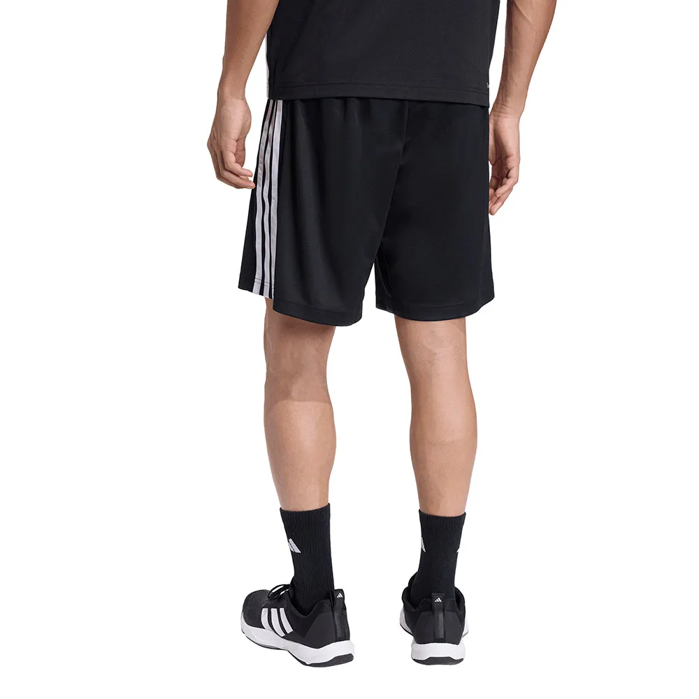 Workout Essentials Base 3-Stripes Pique Short 9-Inch sold by Shoebacca product image thumbnail 3