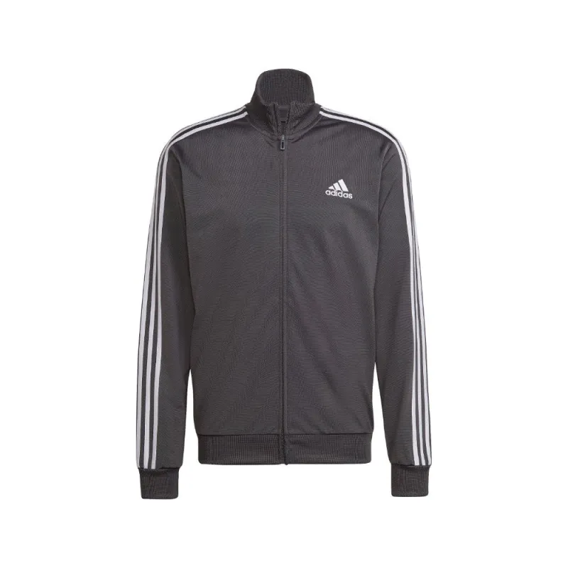 Grey Essentials 3-Stripes Track Suit made by Adidas