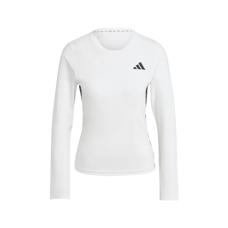 Essentials Long Sleeve 3-Stripes Workout Long-Sleeve Top made by Adidas