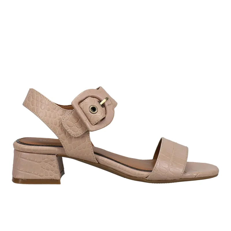 Selina Block Heel Ankle Strap Sandals made by Easy Spirit