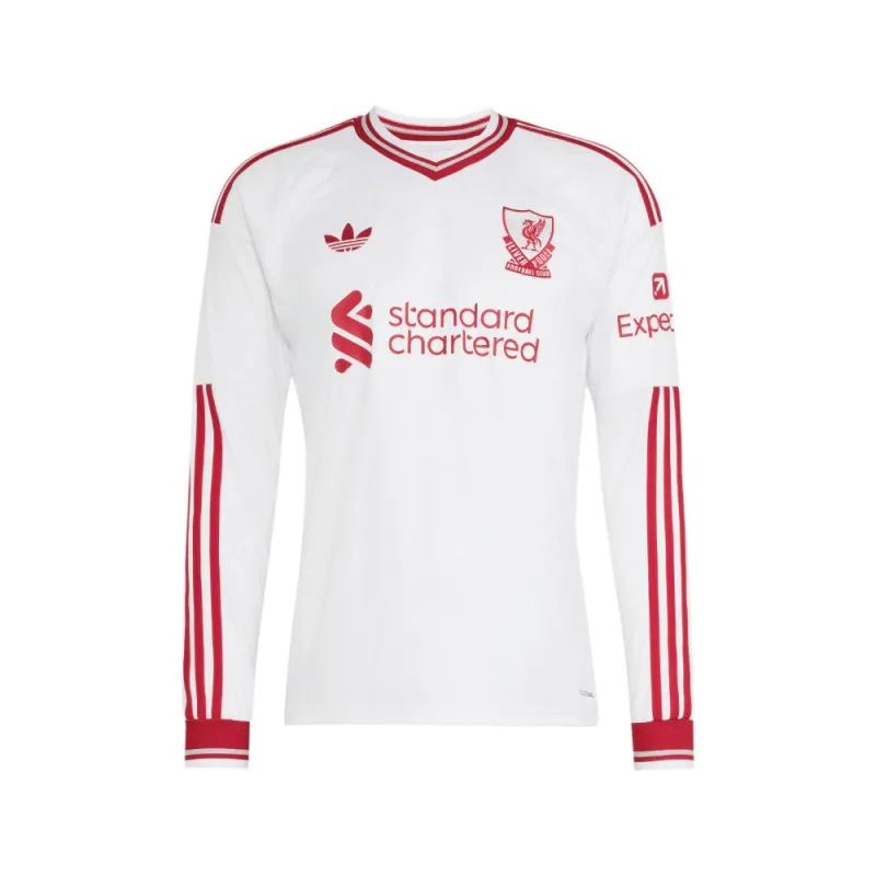 Liverpool FC 26/27 Home Long Sleeve Jersey made by Adidas