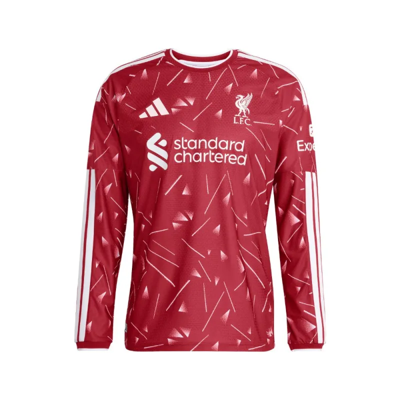 Liverpool Fc 26/27 Home Authentic Jersey Long Sleeve made by Adidas