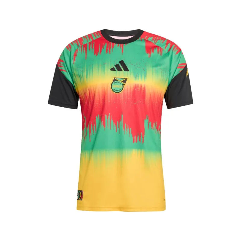 Jamaica 26 X Bob Marley Home Pre Match Jersey made by Adidas