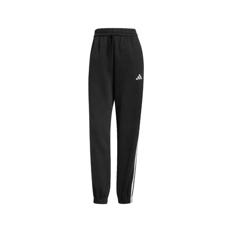 Essentials 3-Stripes Fleece Loose-Fit Joggers made by Adidas