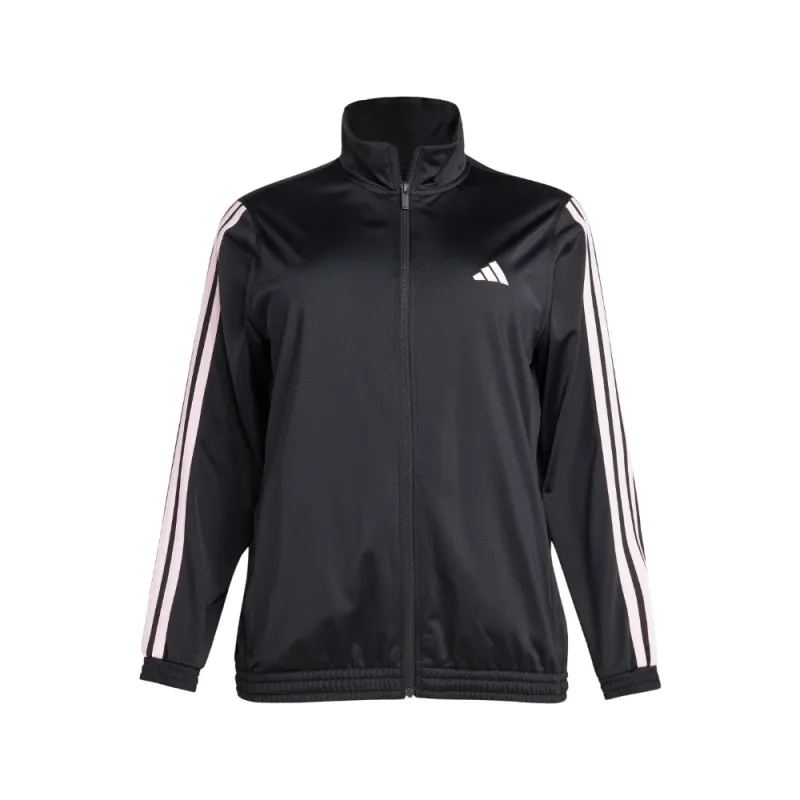 Tricot 3-Stripes Track Jacket (plus Size) made by Adidas