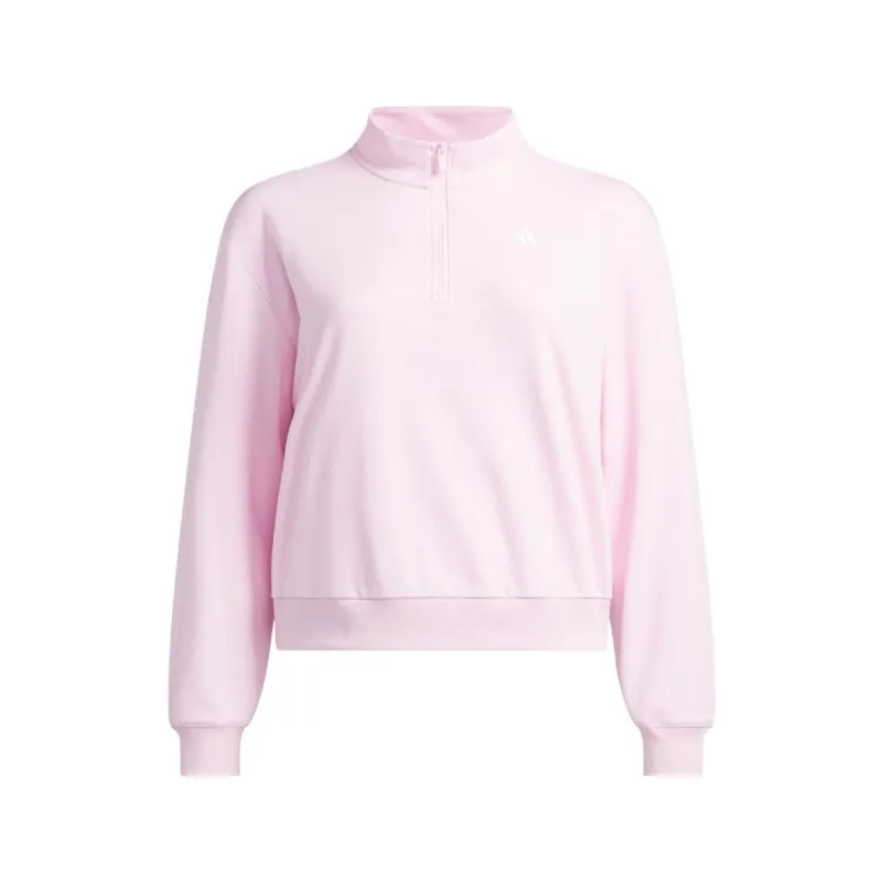 Terrex Multi French Terry Quarter-Zip Top made by Adidas