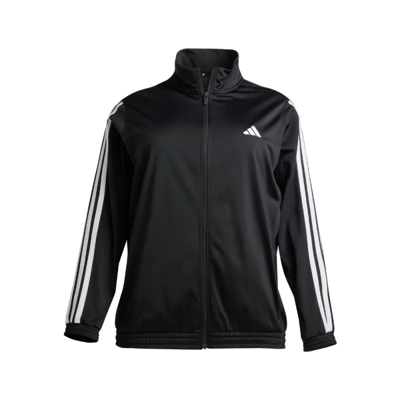 Tricot 3-Stripes Track Jacket (plus Size) made by Adidas