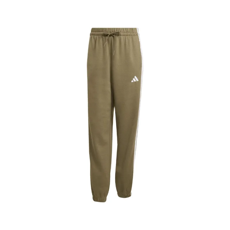 Essentials 3-Stripes Fleece Loose-Fit Joggers made by Adidas