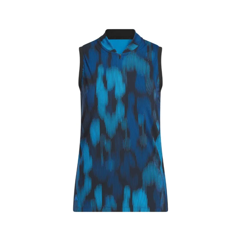 ULTIMATE365 Tour Printed Sleeveless Polo made by Adidas