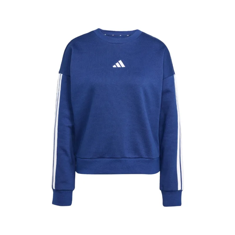 Essentials 3-Stripes Fleece Sweatshirt made by Adidas