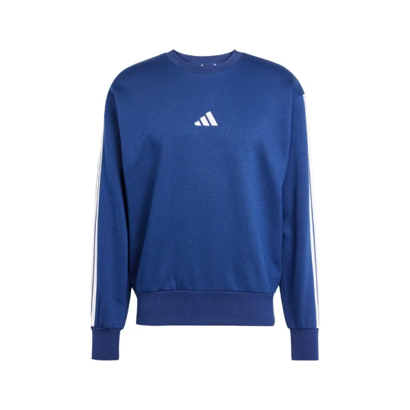 Essentials 3-Stripes Fleece Sweatshirt made by Adidas
