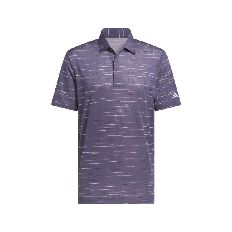 Ultimate365 Mesh Glimmer Print Polo Shirt made by Adidas