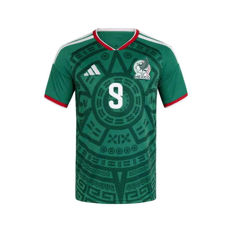 Mexico 26 Home Raul Jersey made by Adidas