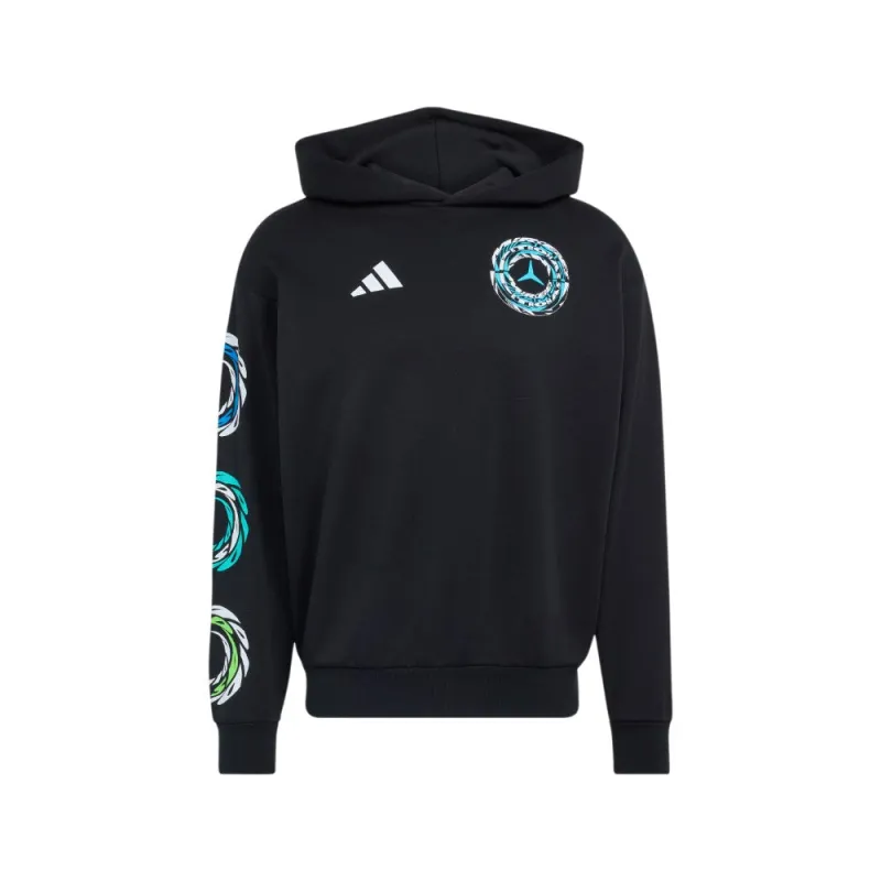 Mercedes-AMG Petronas F1 Team Lights On Hood Sweatshirt made by Adidas