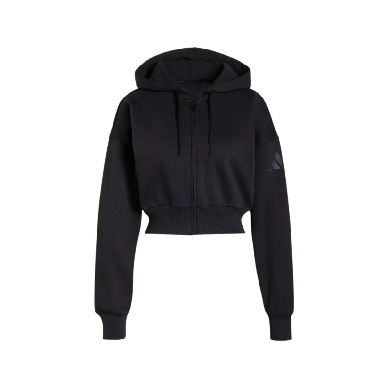 Essentials Contemporary Fleece Full Zipper Hooded Jacket made by Adidas