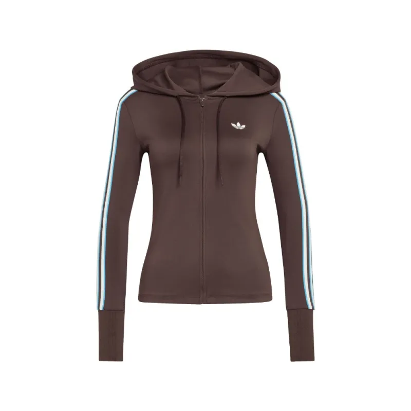 Hooded Trefoil Zipper Jacket made by Adidas