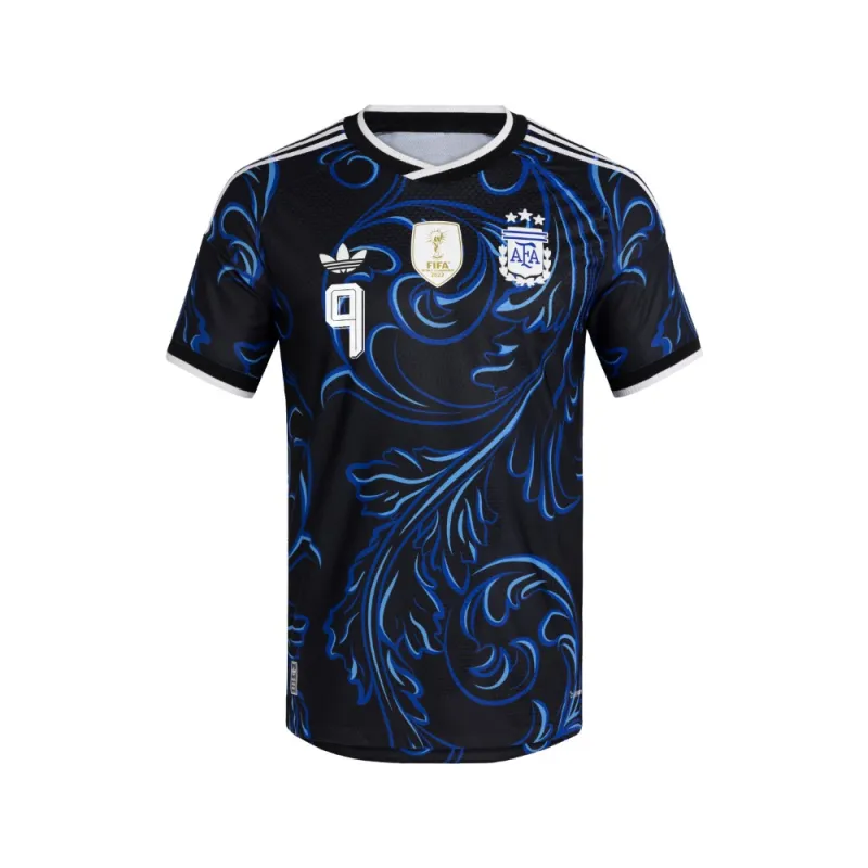 Argentina 26 Away Authentic Mac Allister Jersey made by Adidas