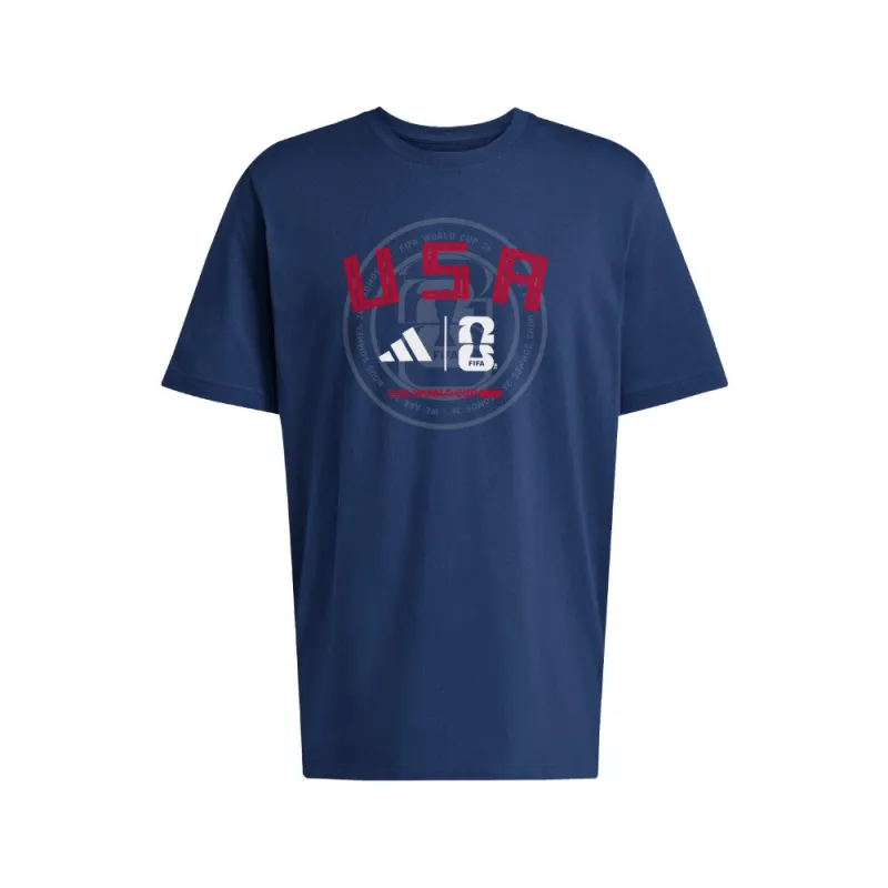 FIFA World Cup 26 Qualifier Tee USA made by Adidas