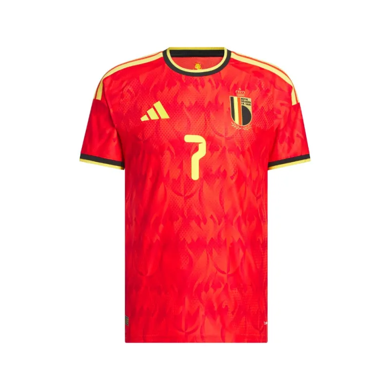 Belgium 26 Home Authentic Jersey made by Adidas
