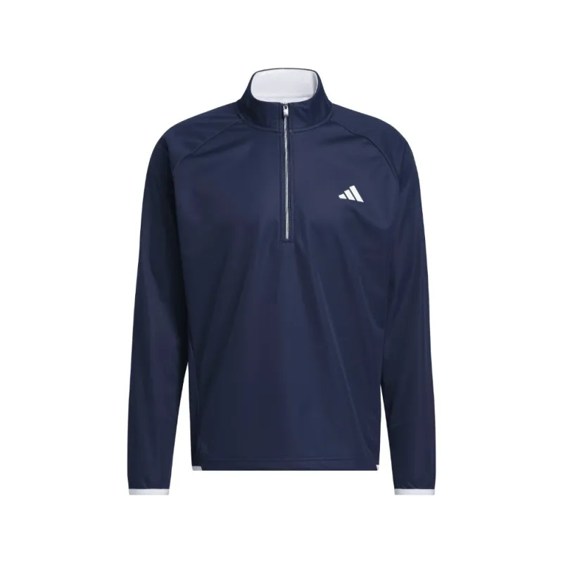 ULTIMATE365 Durable Water Repellent Wind Quarter-Zip Sweatshirt made by Adidas
