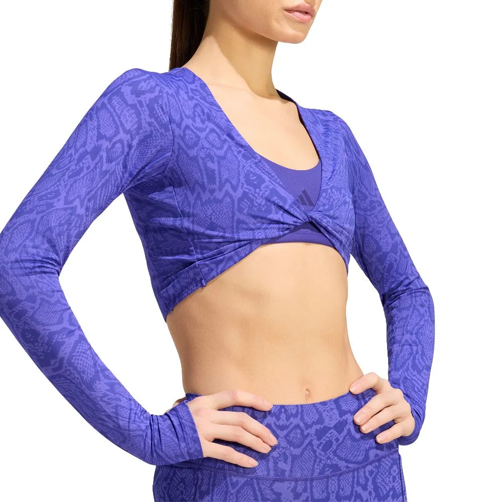 PrimeLift Workout Snake Twist Reversible Long Sleeve T-Shirt sold by Shoebacca product image thumbnail 5