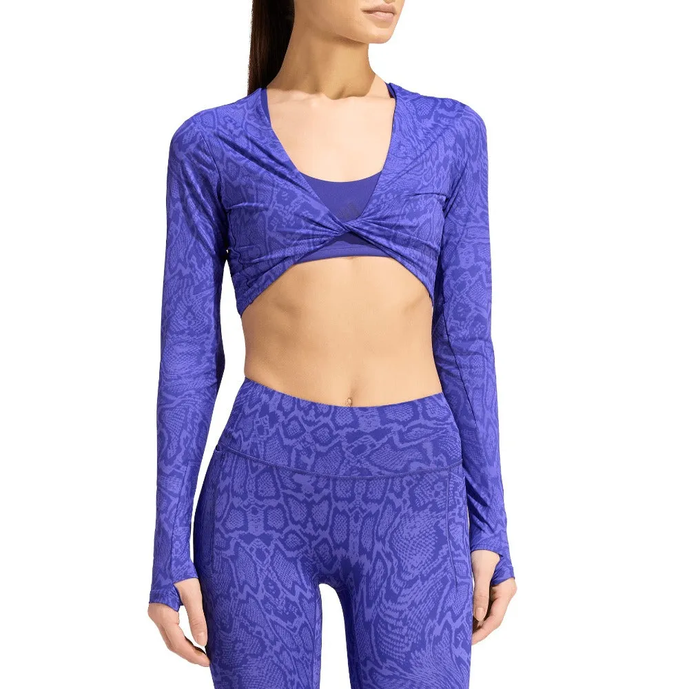 PrimeLift Workout Snake Twist Reversible Long Sleeve T-Shirt sold by Shoebacca product image thumbnail 2