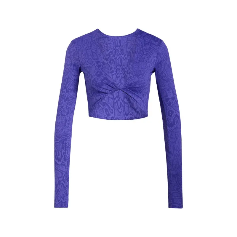 PrimeLift Workout Snake Twist Reversible Long Sleeve T-Shirt made by Adidas