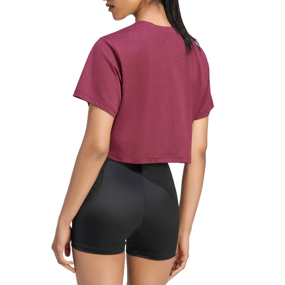Tennis CLIMACOOL Lace Crop T-Shirt Pro sold by Shoebacca product image thumbnail 3