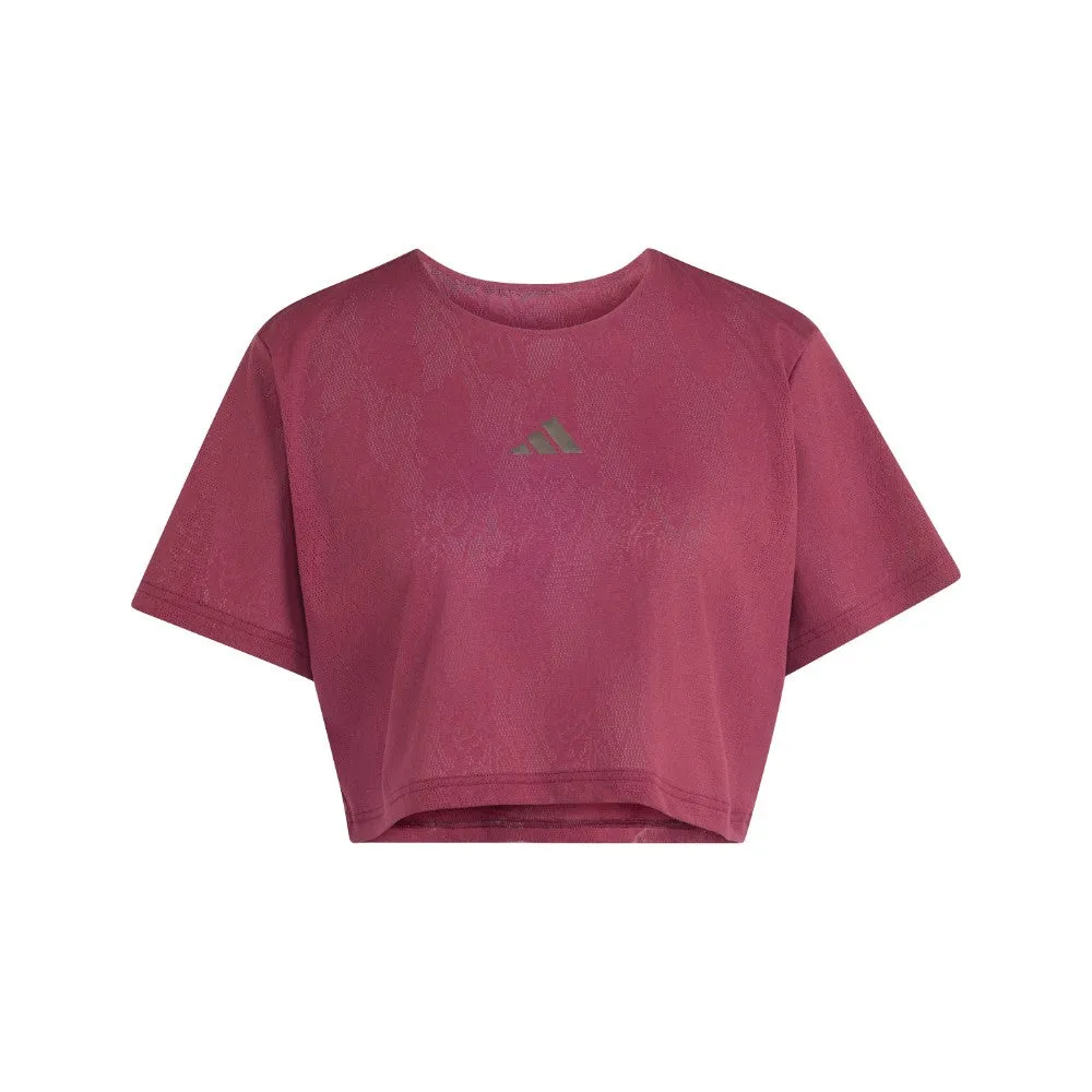 Tennis CLIMACOOL Lace Crop T-Shirt Pro sold by Shoebacca