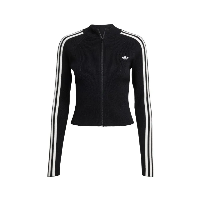 Adicolor 3 Stripes Slim Knit Track Top made by Adidas