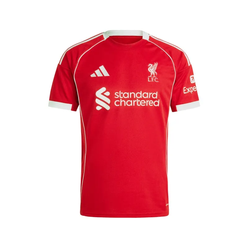 Liverpool Fc 25/26 Home Jersey made by Adidas