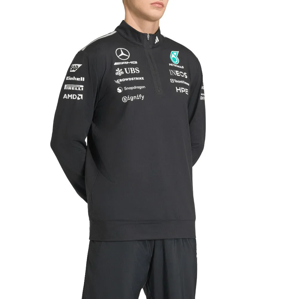 Mercedes-AMG Petronas F1 Engineers Quarter Zip Sweatshirt sold by Shoebacca product image thumbnail 4